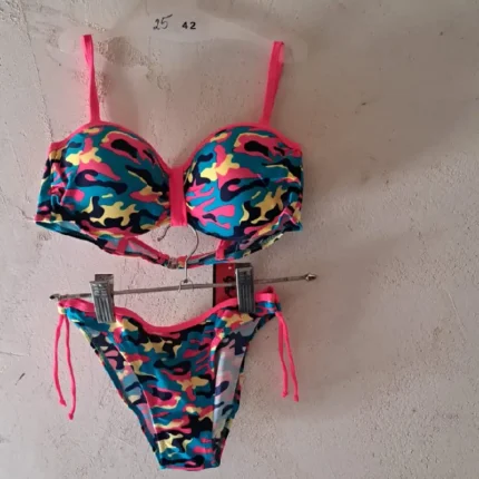 Costum baie fetite multicolor